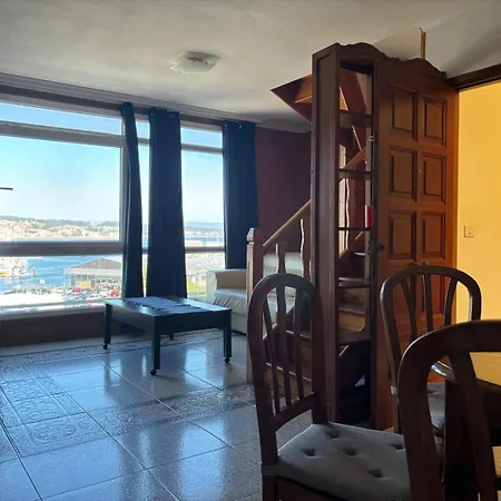 Apartamento Desconectaengalicia El Pescador, Vistas Al Puerto, 200m Playa